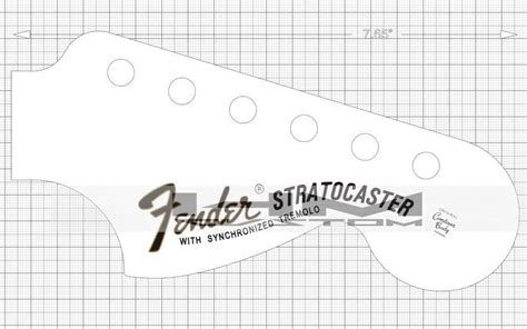 fake fender headstock|fender headstock template.